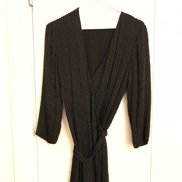 DVF sequin wrap dress - Picture 4 of 6